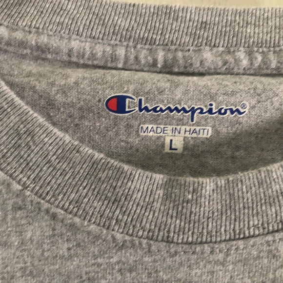 Vintage 90's Adult Gray L The Late Show with David Letterman Champion T-Shirt - Picture 4 of 4